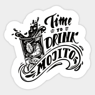 Time to Drink Mojito Sticker